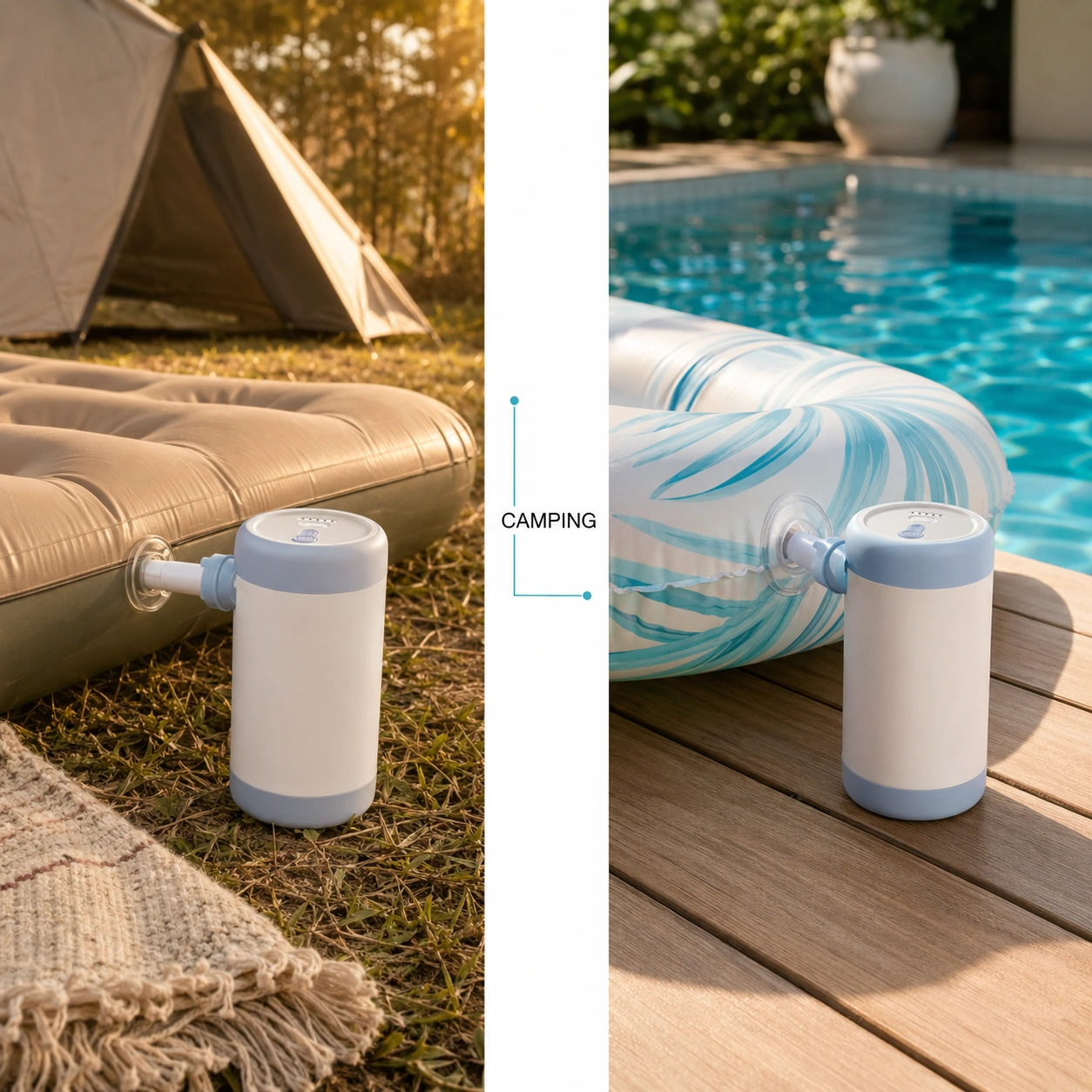 Rechargeable Portable Air Pump - View 6