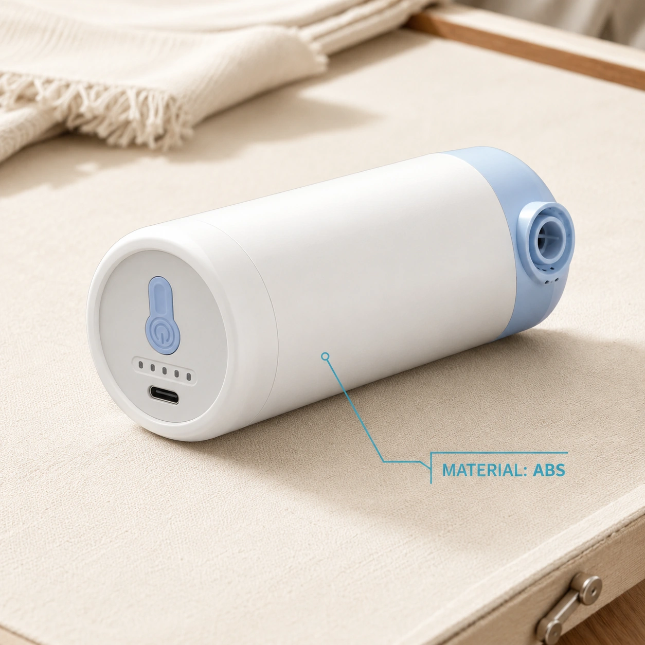 Rechargeable Portable Air Pump - View 3